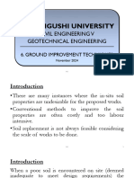 6. Ground Improvement Techniques