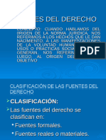 Derecho fuentes 