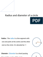 Radius and Diameter