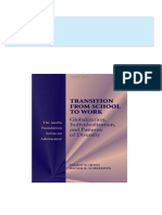 Instant download Transitions from School to Work Globalization Individualization and Patterns of Diversity The Jacobs Foundation Series on Adolescence 1st Edition Ingrid Schoon pdf all chapter