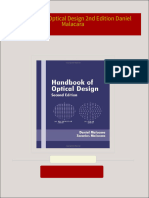 Instant download Handbook of Optical Design 2nd Edition Daniel Malacara pdf all chapter