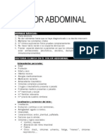 Dolor Abdominal