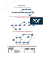 TALLER DE PERT CPM 