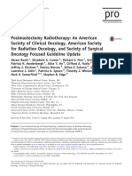 Postmastectomy Radiotherapy ASTRO guideline