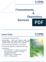 Investor Awareness on Investment and Depository Services