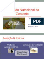 Aula 4 - Avaliação Nutricional da Gestante