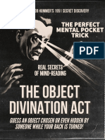 The Object Divination Act