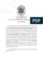 Sentencia que ordena Notificar las Decisiones de los PDRA