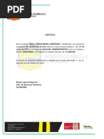 Carta Laboral y Desprendibles de Nominar