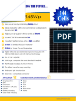 DATA SHEET 545WP(2277x1133x35mm)