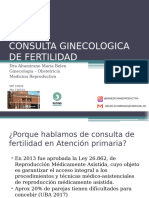 CONSULTA GINECOLOGICA DE FERTILIDAD 2024