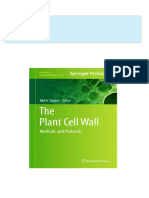 Full Download The Plant Cell Wall Methods and Protocols 1st Edition Anna Kärkönen PDF DOCX