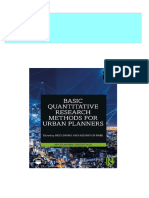 Complete Download Basic Quantitative Research Methods for Urban Planners APA Planning Essentials  1st Edition Reid Ewing (Editor) PDF All Chapters