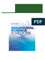 Get Behavioral Science in Medicine 2nd Edition free all chapters