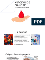 IMPORTANCIA DE LA DONACIÓN DE SANGRE