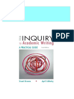 From Inquiry to Academic Writing A Practical Guide 4th Edition Stuart Greene All Chapters Instant Download