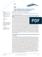 Water Resources Research - 2014 - Liang - A modified weighted function method for parameter estimation of Pearson type