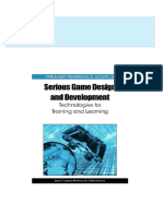 Download Full Serious Game Design and Development Technologies for Training and Learning Premier Reference Source 1st Edition Janis Cannon-Bowers PDF All Chapters