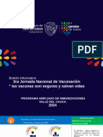 BOLETIN 3 JORNADA NACIONAL DE VACUNACION JULIO 2024 VALLE DEL CAUCA