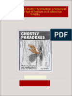 Immediate download Ghostly Paradoxes Modern Spiritualism and Russian Culture in the Age of Realism 1st Edition Ilya Vinitsky ebooks 2024