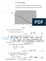 IGCSE Physics 1일차 숙제 풀이