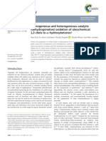 Homogeneous and Heterogeneous Catalytic (Dehydrogenative) Oxidation Of