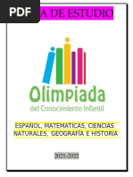 Guia de Estudio Olimpiada Del Conocimiento Con Esquemas