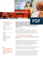 Factsheet INT_Teacher Education in English BA VT