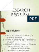 Chap 2 Research Problem