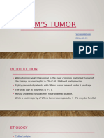 Pediatrics Wilms Tumor