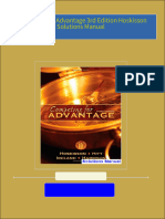 Instant download Competing for Advantage 3rd Edition Hoskisson Solutions Manual pdf all chapter