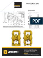 DATA SHEET POMPA VERSMATIC FILTER PRESS