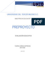 PREPROYECTO YZE 