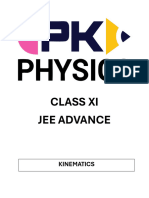 Advance Booklet Kinematics Pk Physics