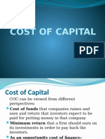 Cost of Capital