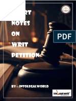 Smart Notes on Writ Petition