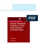 [Ebooks PDF] download Illicitly Obtained Evidence at the International Criminal Court 1st Edition Petra Viebig (Auth.) full chapters