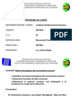 Unidad III Bases Fisiologicas Del Movimiento Humano