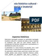 Patrimônio Histórico Cultural Material e Imaterial