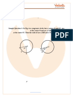 NCERT Exemplar for Class 9 Maths Chapter 10 - Circles (Book Solutions)