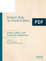 Russia’s role in world politics