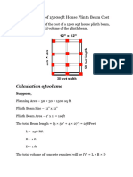 1500 Sqft House Plinth Beam Construction Cost PDF 3