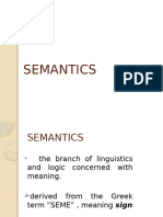 SEMANTICS