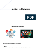 1.Database and Users