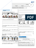 1ª Atividade LP - 8º ano - 18 a 22.3