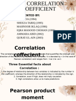 correlation coefficient