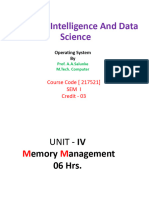 OS U-IV Memory Management