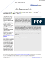 Biomarkers of immediate drug hypersensitivity 2023