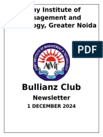 Weekly Newsletter 23 Nov - 30 Nov