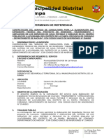 08 SERVICIO DE CONSULTORIA ELABORACION DE EXPEDIENTE SANEAMIENTO LLACUSBAMBA